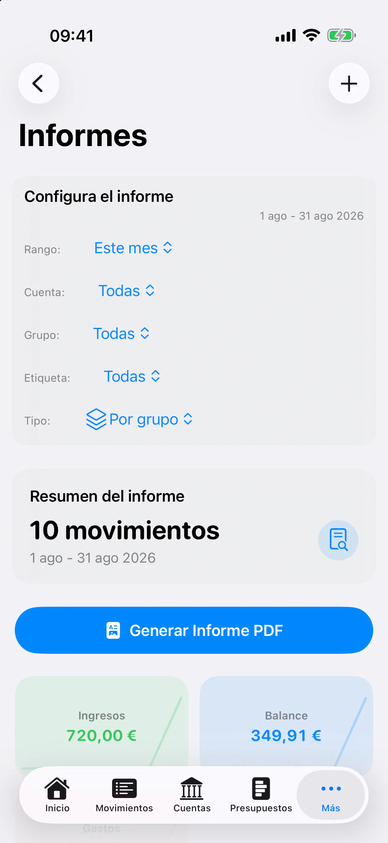FinZenFlow: Informes