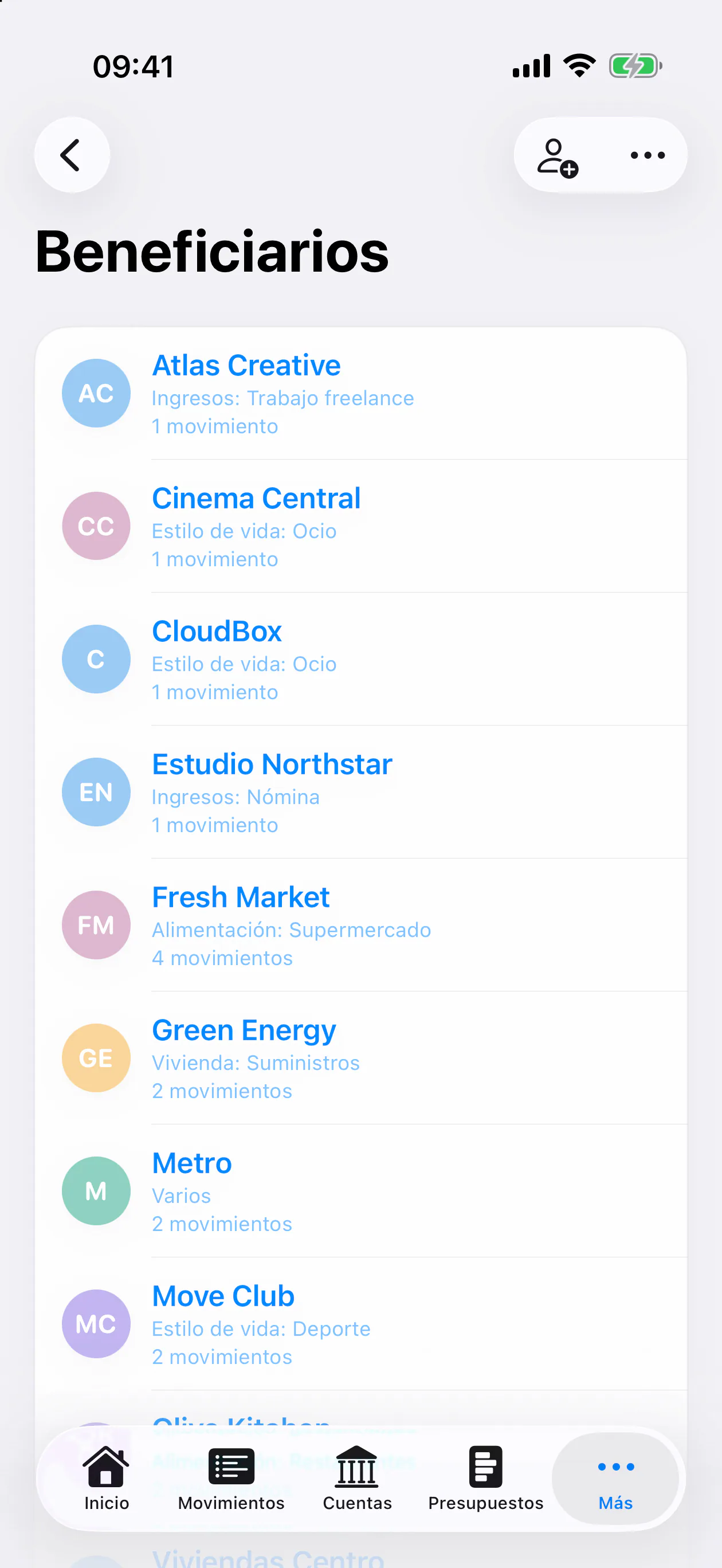 FinZenFlow: Destinatarios