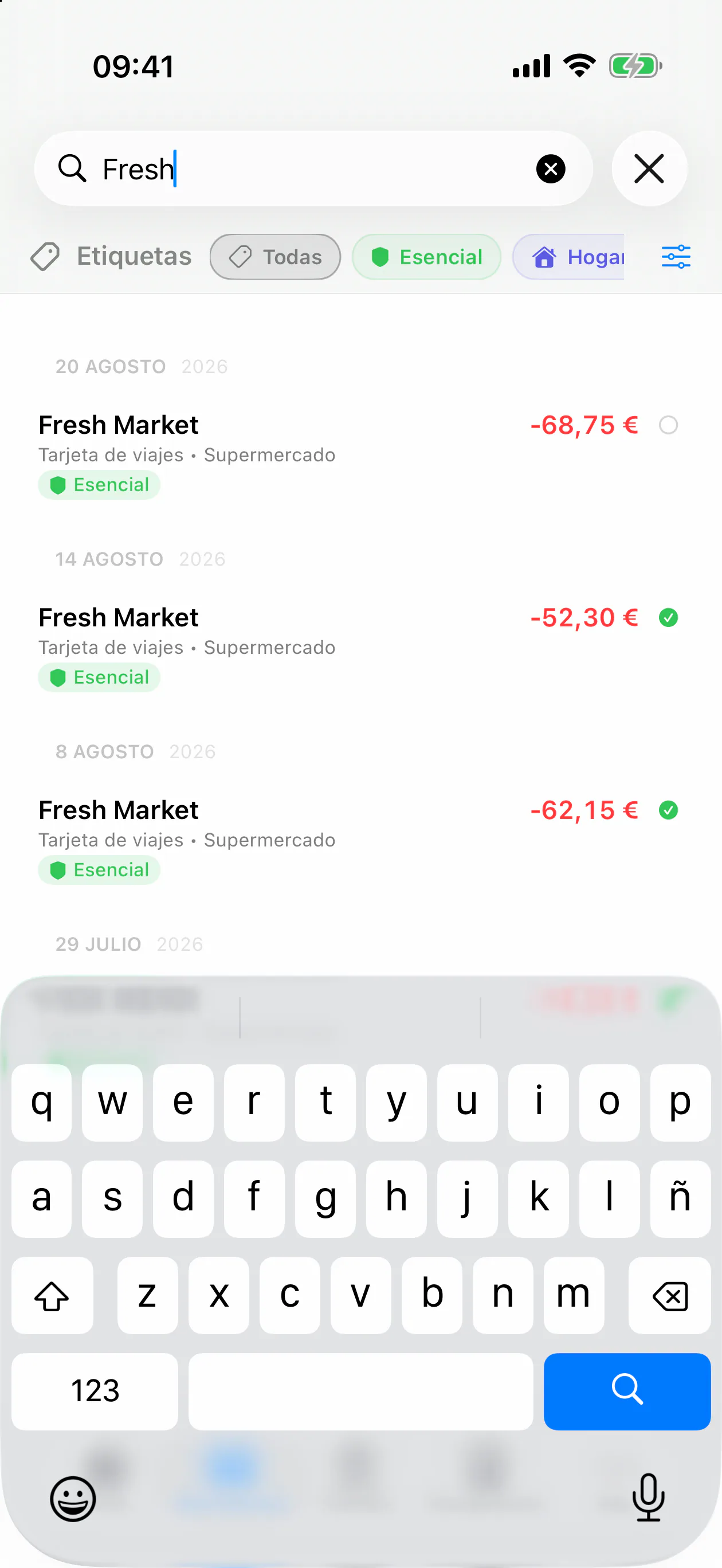 FinZenFlow: Búsqueda